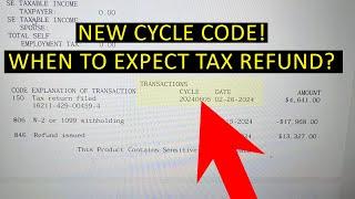 Cycle Code 20240605 On IRS Tax Transcript - Here’s What It Means If You Have It!