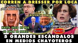 ¡NI EL SACO DE PUS LO AGUANTA! TOP 5 ESCÁNDALOS CHAYOTEROS EN TV (14) ¡DÓRIGA ENLOQUECE!