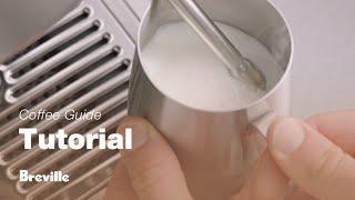 The Barista Pro™ | How to manually texture microfoam milk just like a barista | Breville USA