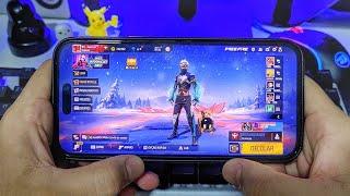 NOVA ATUALIZAÇÃO FREE FIRE NEVE IPHONE 14 PRO MAX 120HZ ️