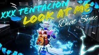 XXXTENTACION - LOOK AT ME | PUBG MOBILE FRAGMOVIE | VELOCITY MONTAGE | DARK MYNO | BGMI Beat Sync 