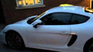 Porsche Cayman S Clay Bar, Polished and Waxed