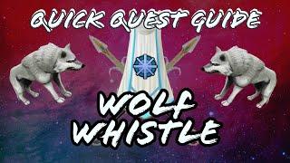 Runescape 3 Wolf Whistle Quick Guide 2022