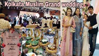 Kolkata Indian Grand Muslim Luxury wedding | Grand Muslim wedding Food And Menu