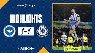 PL Highlights: Albion 1 Chelsea 1