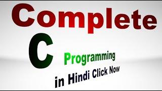 C Full Course | Full Course on C Programming