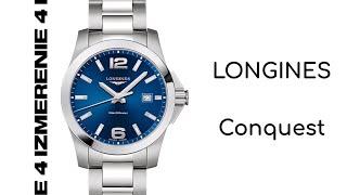 Обзор  4 Измерение LONGINES CONQUEST L3.759.4.96.6