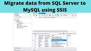 02 Migrate data from SQL Server to MySQL using SSIS