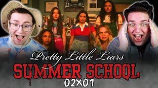 PRETTY LITTLE LIARS: SUMMER SCHOOL (02x01) *REACTION* FIRST TIME WATCHING! "SPOOKYSPAGHETTI.COM"