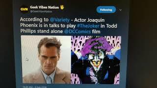 Joaquin Phoenix in Talks to Play The Joker in Standalone Movie