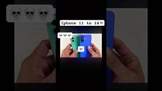 Iphone 11 to 16#iphone16 #trending #viralvideo #shortvideo #pubgmobile #ytshorts #explore #shorts