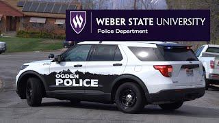 Man dead after being hit by Weber State police vehicle in Ogden