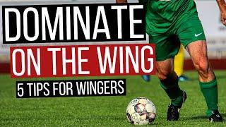5 Tips For Wingers In Football In 4 Minutes