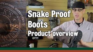 Snake Proof Boots - Product overview