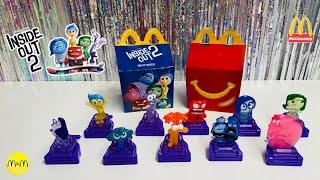 Inside Out 2 Happy Meal Collection from McDonald’s 🩵 Full Set of 10! May 2024