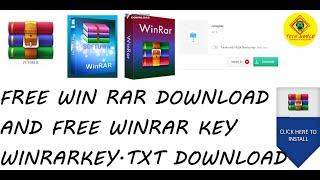 How to get free Activation Key for WinRAR | TECH WORLD-INNOVATIVE SOLUTIONS