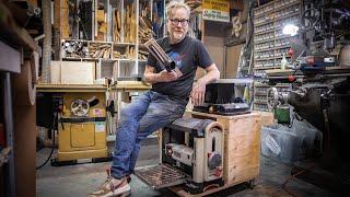 Adam Savage's One Day Builds: Planer and Spindle Sander Station!