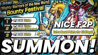 Previous Bounty Festival Scout Summon(Great for F2P) | One Piece Bounty Rush