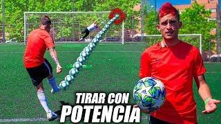 Aprende a Pegar al Balón con Potencia - Como Chutar Fuerte y con Potencia (Faltas Tutorial)