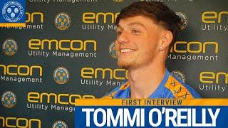 FIRST INTERVIEW | Tommi O'Reilly signs on a season-long loan from Aston Villa