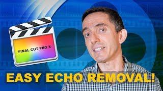 Easy way to get rid of echo in your videos with CrumplePop Echo Remover | FCPX Tutorial