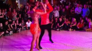 Deutsche Salsa-Meisterschaft 2016 – Finale – Piers Floyd und Reem Wahba (Stuttgart)