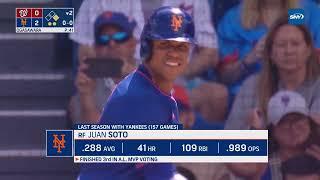 Juan Soto goes OPPO for the Mets in Spring Training! 