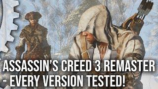 Assassin's Creed 3: Remastered - Every Version Tested! Xbox One/X vs PS4/Pro/PC Comparison