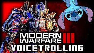 STITCH RAPS AND OPTIMUS PRIME ROASTS [MW3 VOICETROLLING]