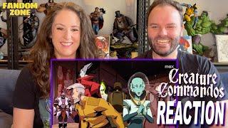 CREATURE COMMANDOS Official Teaser Trailer REACTION | SDCC