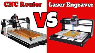 CNC vs Laser Engraver | What You Need To Know Before Buying!