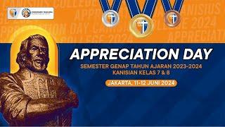 APPRECIATION DAY - CLASS OF 7 & 8 SEMESTER GENAP TAHUN AJARAN 2023-2024