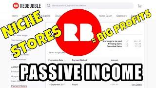 Passive Income with Niche Redbubble Shops - How Beginners Can Scale Their POD Business