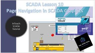 SCADA Lesson 10 -  Page Navigation in InTouch SCADA