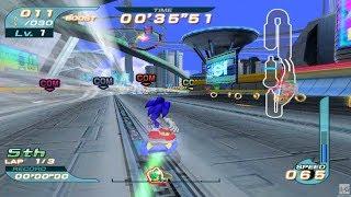 Sonic Riders - GameCube Gameplay (720p60fps)