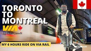 VIA Rail Voyage: Economy Travel Tips from Toronto to Montreal!