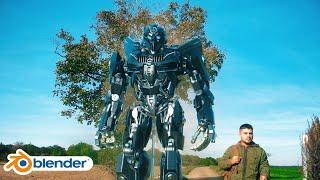 Transformers VFX  | AneeshArts | Blender 3D