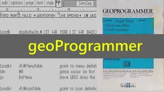 Write C64 GEOS applications with geoProgrammer in 6502 assembly language.