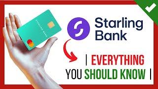 ️ STARLING BANK FULL Review 【 FREE UK 100% ONLINE BANK  】 Savings, Fees, Card, Euro Account & 