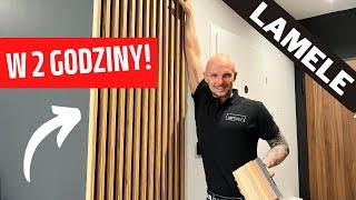 Lamele dekoracyjne w 2 GODZINY! - jak wykonać samemu?