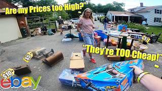 Everything at this Yard Sale was DIRT CHEAP! Lots of Money to be Made!