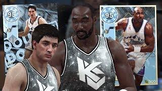 DIAMOND DYNAMIC DUO GAMEPLAY!! KARL MALONE & JOHN STOCKTON!! (NBA 2K18 MYTEAM)