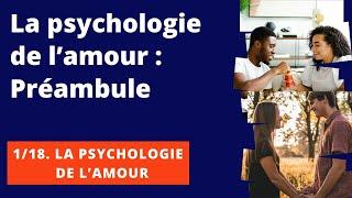 La pychologie de l'amour