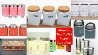 Amazon Tea Coffee Sugar Containers | Tea Coffee Sugar Canister | Tea Sugar Container | Part 2