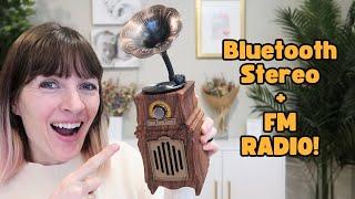 Freefish Retro Bluetooth Speaker FM Radio | Full Review + Demo