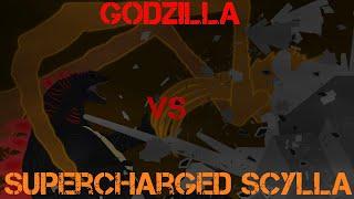 Godzilla Vs Supercharged Scylla ||| Battle Animation