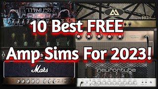 Best 10 FREE Guitar Amp Sims From 2022 For 2023 - VSTs by Ik Multimedia, VTar Amps, ML Sound Lab
