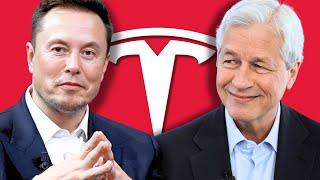 Musk and JPMorgan's Dimon Reconcile: BIG Win for Tesla???