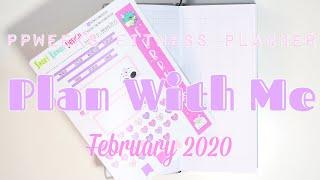 Plan With Me || PPWeeks February Fitness Planner Setup