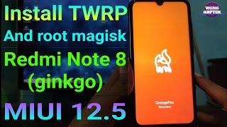 Install TWRP Redmi Note 8 (ginkgo) || Root Redmi Note 8
